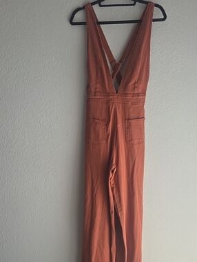 Rust Orange Jumpsuit